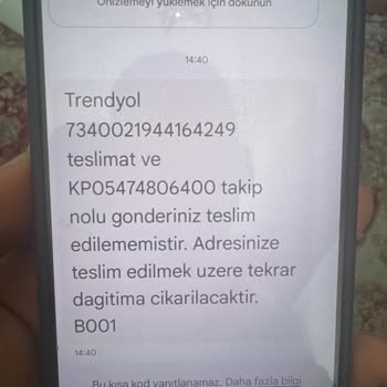 PTT Kuryesi Teslimat Sorunu Ve Üslupsuz İletişim
