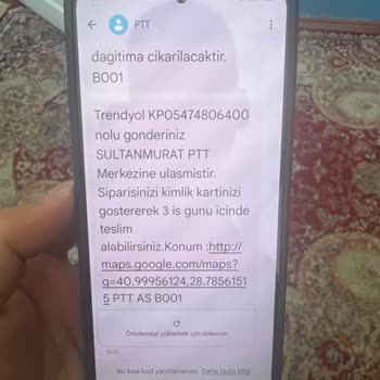 PTT Kuryesi Teslimat Sorunu Ve Üslupsuz İletişim