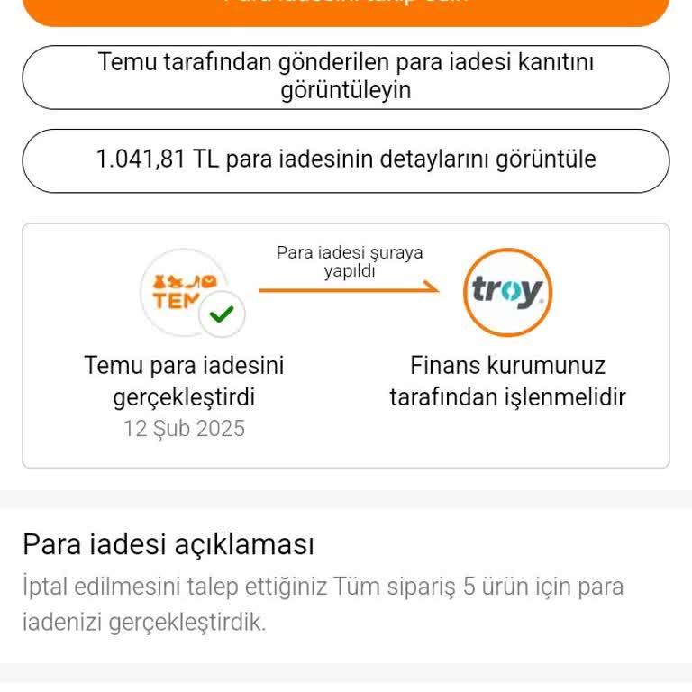 Temu Alışverişinde İade Problemi