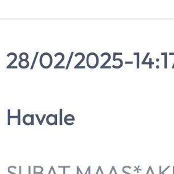 Maaş Hesabında Israrla Devam Eden EFT Ve Havale Kesintileri