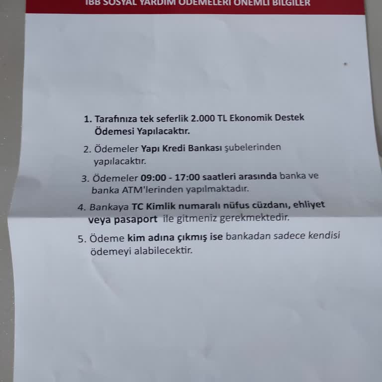 İBB Kuponu Hakkında Bilgi Eksikliği