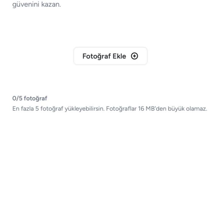 Hizmet Eklerken Karşılaşılan Uyarılar Ve Silinen İlanlar