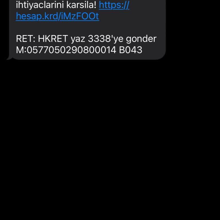 İstenmeyen SMS'lerle Sürekli Rahatsız Edilme