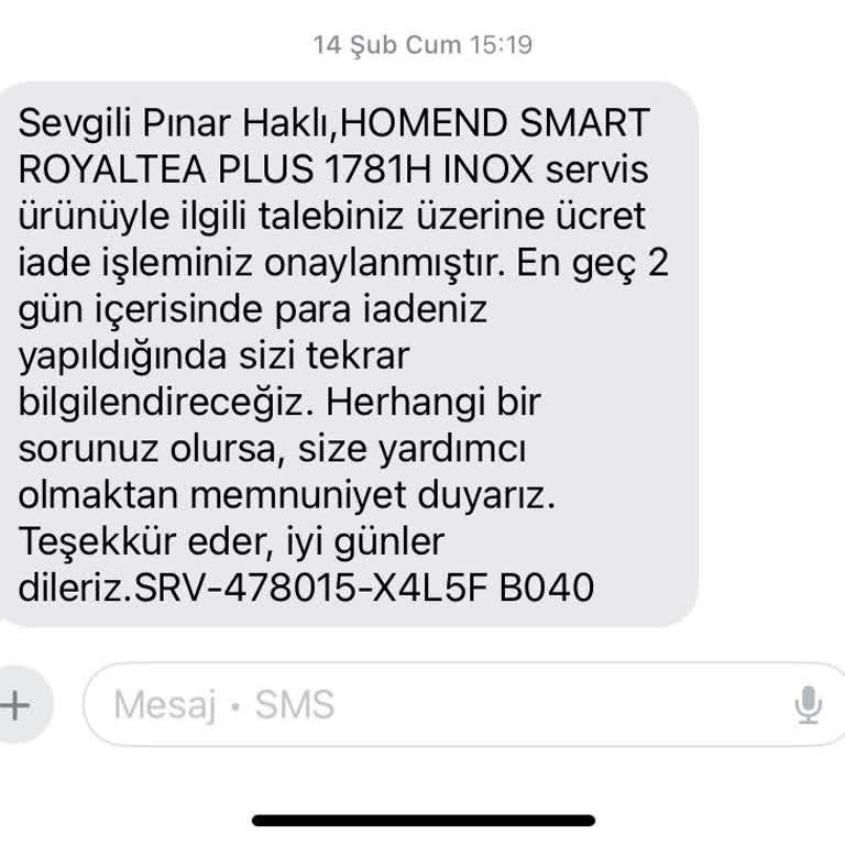 Jumbo'dan Alınan Ürün İçin Ücret İadesi Bekleniyor