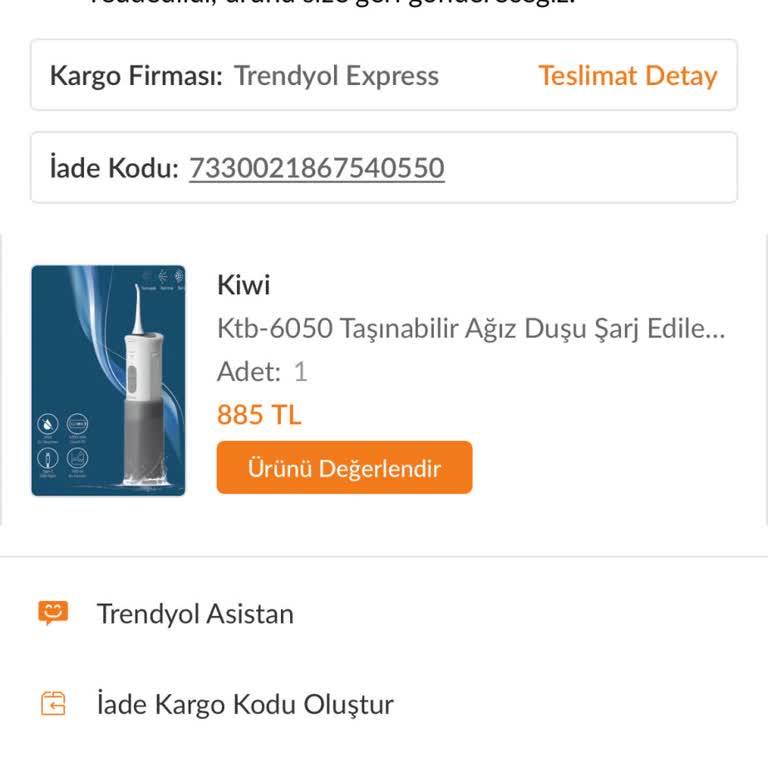 Kiwi Ağız Duşunda Hayal Kırıklığı