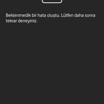 Vodafone Yanımda Premium Üyeliği Başlatılamıyor