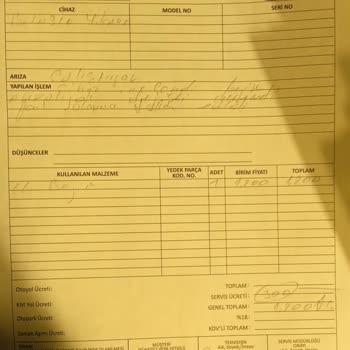 Sürekli Arıza Yapan Ve İlgisiz Servis Ağına Sahip Ürün