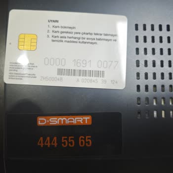 D-Smart Abonelik Ve Cihaz İade Sorunu