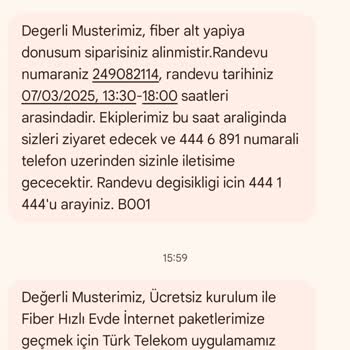 Yanlış Modem Satışı Ve Fiber İnternet Kurulumu Sorunu