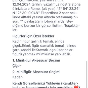 Kişiselleştirilmiş Lego Figürü Siparişimde Hayal Kırıklığı: Özensizlik Ve İletişimsizlik