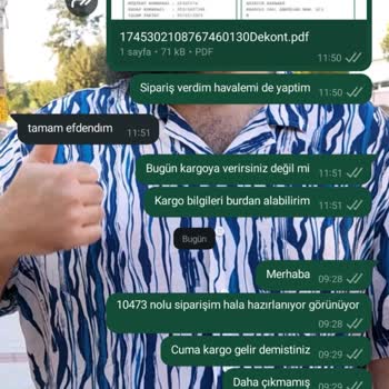 Sipariş Verdim, Sessizlikle Karşılaştım!