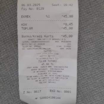 Karaca Fırın (Bursa) Yanlış Ürün ve Fazla Ücretlendirme Sorunu