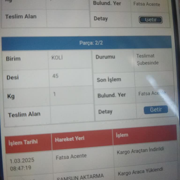 Sürat Kargo Adrese Teslimat Yapmıyor