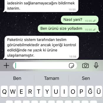 Zara'dan İade Sürecinde Yaşanan Sorun Ve Çözüm Talebi