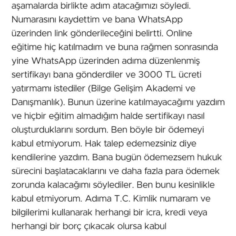 Sahte Sertifika Ve Tehdit Edilen Hukuk Süreci