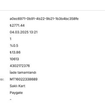 Hepsipay'den İade Edilmeyen Para Sorunu