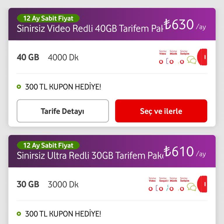 Vodafone Tarifelerinde Uygun Seçenek Bulamama Sorunu