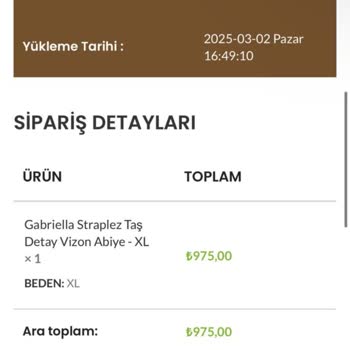 Sipariş Verdim, Ne Elbise Var Ne Cevap!