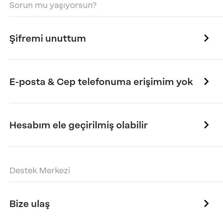 Papara Uygulamasında Erişim Ve İletişim Sorunları