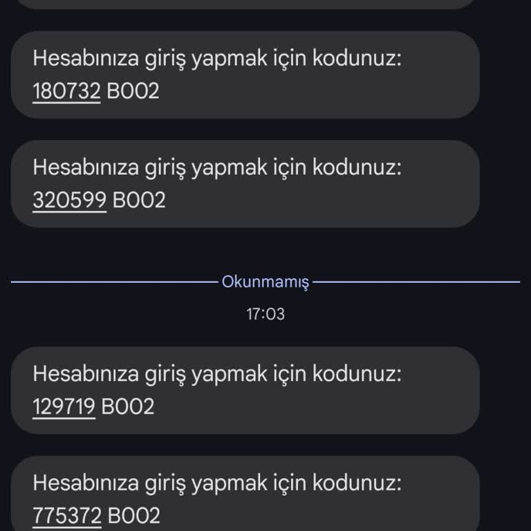Sürekli Gelen Kod Mesajlarıyla Yaşanan Korku