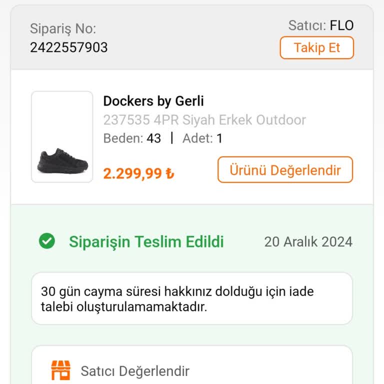 Üç Ayda Yırtılan Ayakkabı Ve Hızlı Red Kararı