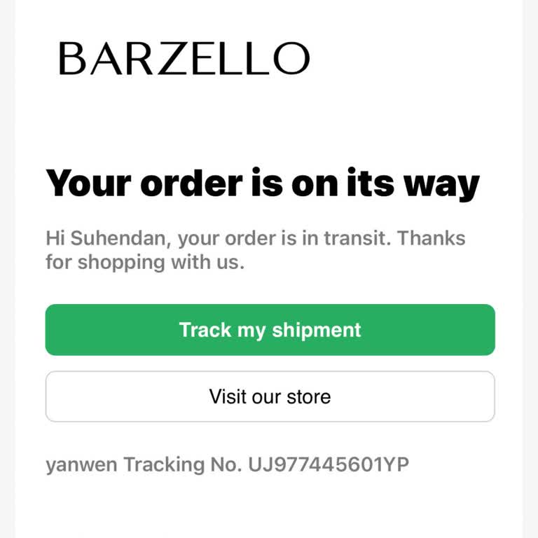 Barzello Çanta Siparişimde Uzun Süreli Teslimat Sorunu