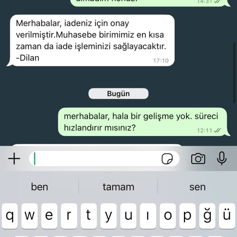 İade Ücreti Bekleyişi: Müşteri Hizmetleri Yetersizliği
