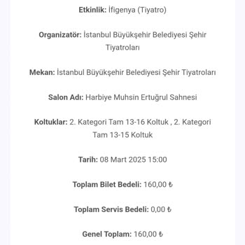 Bilet İptali Ve Bilgi Eksikliği