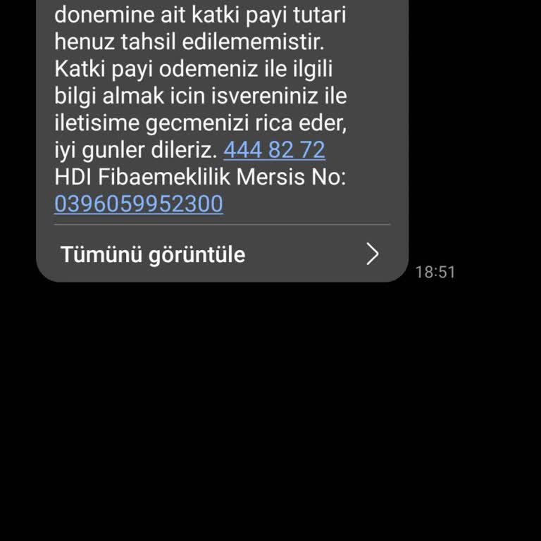 Fiba Emeklilik'ten Sürekli Gelen Mesajlar Ve Bilgi Eksikliği