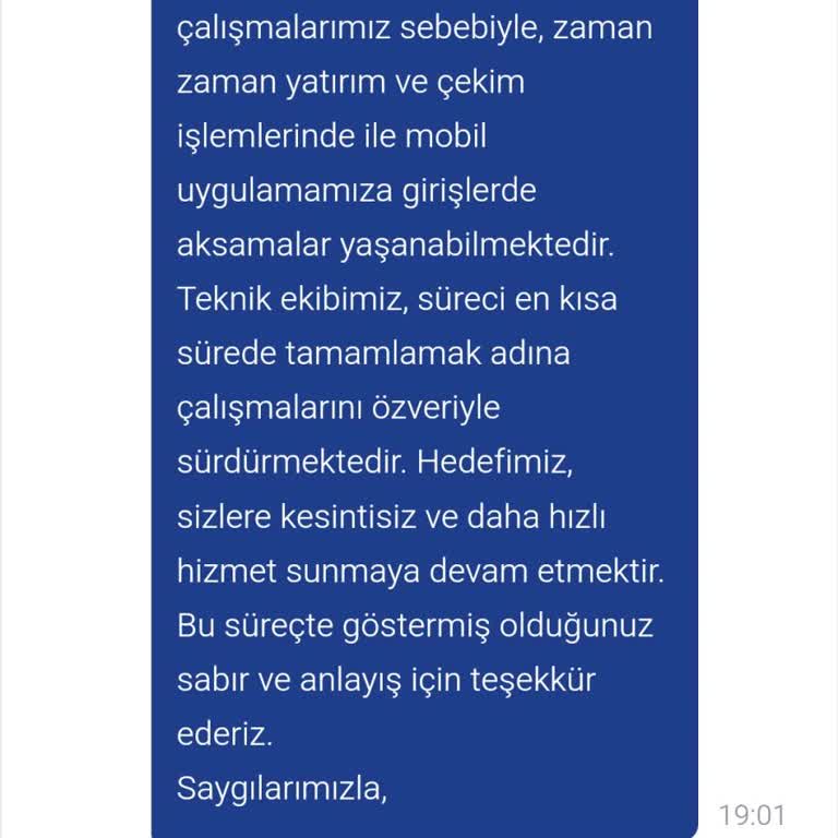 Sistem Hatası Ve Yetersiz Destek Mağduriyeti