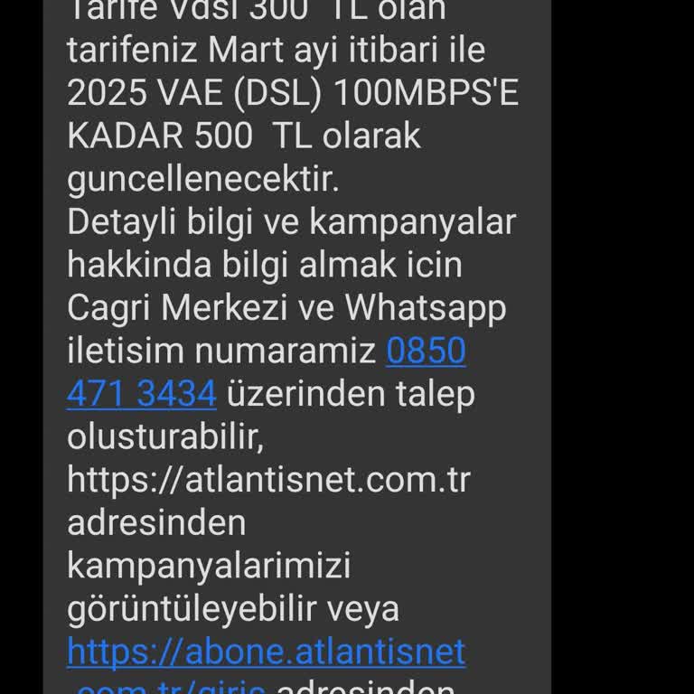 Fahiş Zam Nedeniyle Abone Kaybı