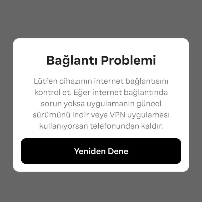 Papara Uygulaması Bağlantı Sorunu ve Alışveriş Engeli