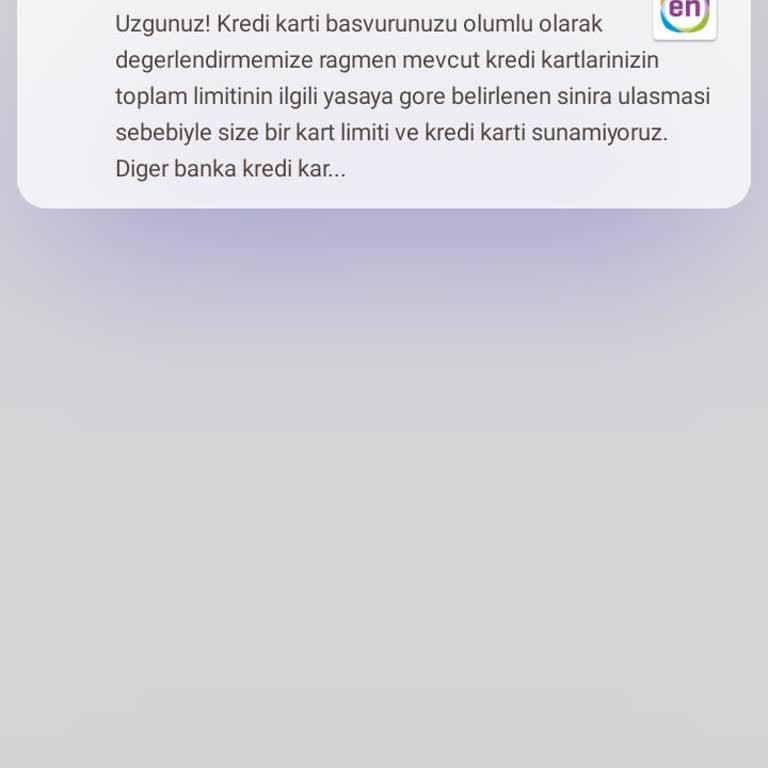 Enpara Kredi Kartı Başvurularının Sürekli Reddedilmesi
