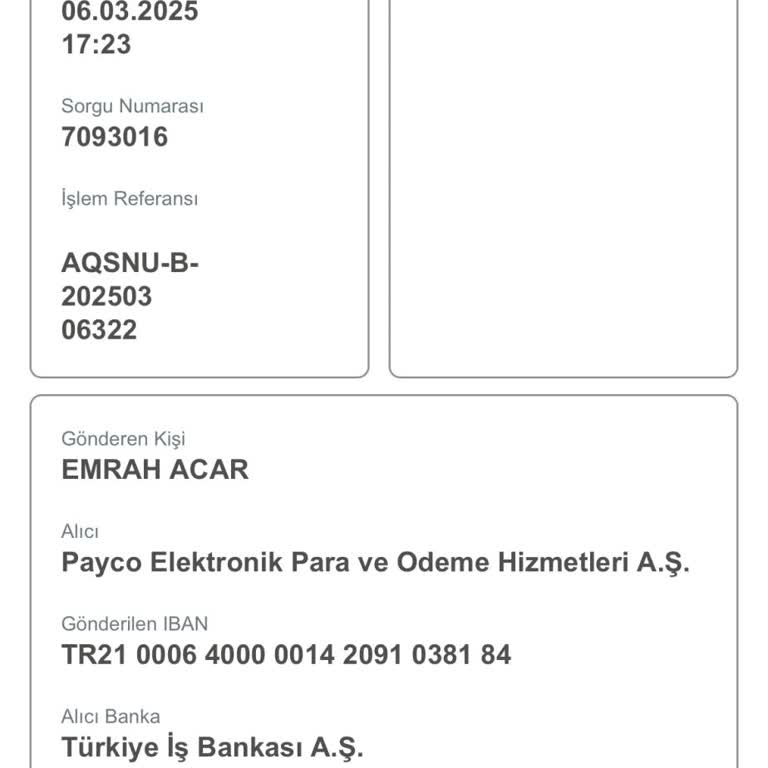 Payco Hesabıma Yüklediğim Para Kayıp, Çözüm Bekliyorum