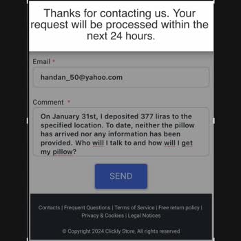 Aldatıcı Reklam Ve Yanıtsız Müşteri Hizmetleri: Beklenen Yastık Hâlâ Ulaşmadı