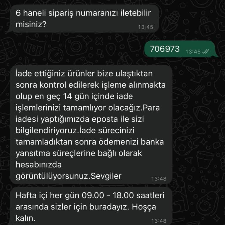 İade İşlemlerinde Sorun Ve Yetersiz İletişim