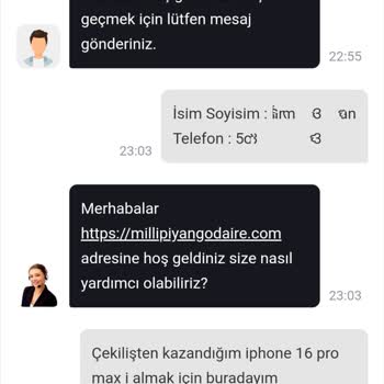 Sahte Hediye Mesajıyla Kişisel Bilgilerimin Tehlikede Olması