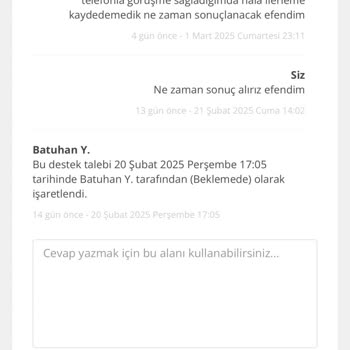 Sinerji Bilgisayar'dan Yetersiz Müşteri Hizmeti