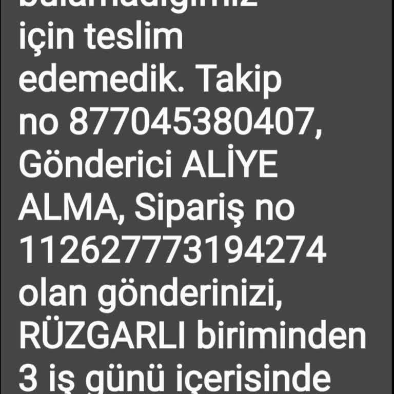 Evdeyken 'Evinizde Yoktunuz' Mesajı İle Mağduriyet
