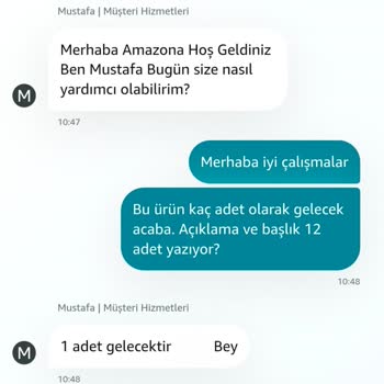 Amazon'dan Yanlış Ürün Gönderimi Ve Yetersiz Müşteri Hizmeti