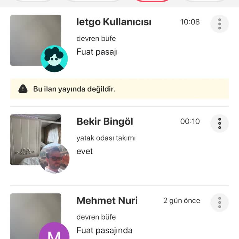 Letgo Mesaj Sorunu: Sohbete Bağlanamıyorum