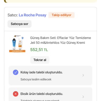 Hepsiburada'da Yanlış Ürün Ve İade Sorunu