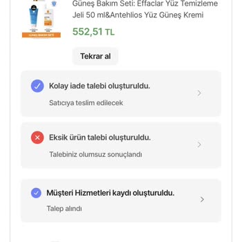 Hepsiburada'da Yanlış Ürün Ve İade Sorunu