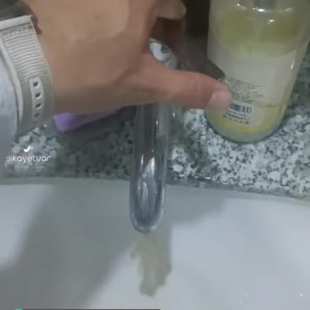 Eğirdir Belediyesi Şebeke Suyu Bulanık!