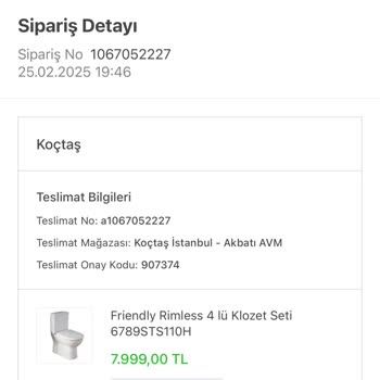 ECA Klozet Seti Taharet Musluğu Sorunu