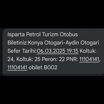 Otobüs Peron Değişikliği Ve Personel Tutumu Mağduriyeti