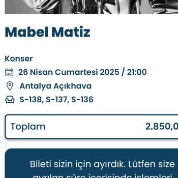 Biletlerim Görünmüyor: Mağduriyet Yaşıyorum