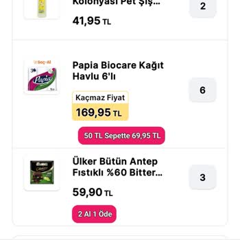 Migros Sanal Market'te Yanlış Fiyatlandırma Ve İade Sorunu