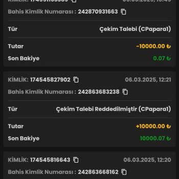 Kazanç Ödemesi Yapılmıyor