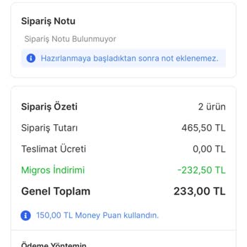 Migros'un Sipariş İptal Skandalı